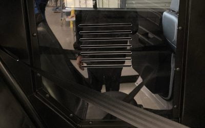 Single Cell Seat System with Ready Buckle & Rear Cargo Steel Screen: Ford Interceptor Utility 2020-2022